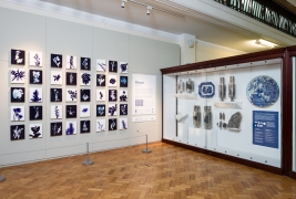 Edward Chell, installed artworks at the Horniman Museum, September 2015