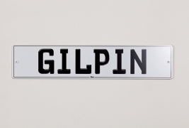 Gilpin. Two Pack Enamel on Brass. 11 cm x 52 cm . 2011
