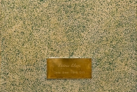 cedrus-libani-part-of-carboretum-paints-on-shellac-with-brass-plaque-on-gesso-2007