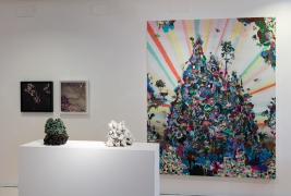 Phytopia - curated by Edward Chell in the Milton Gallery, St Paul's School, London